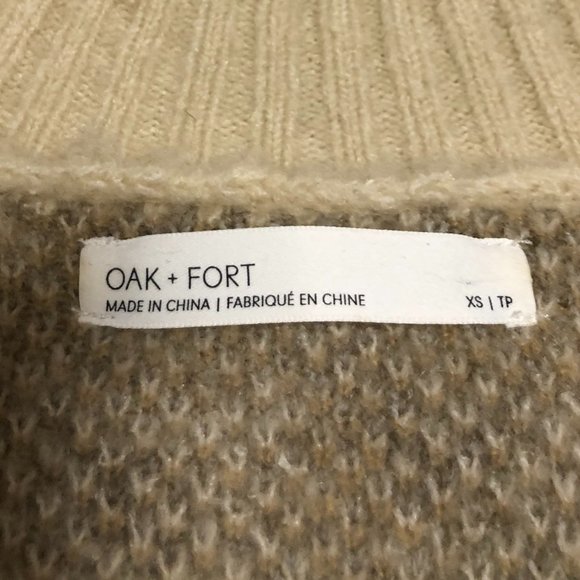 Oak + Fort Fuzzy Oversized Plaid Cardigan - Picture 9 of 11